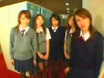 Asian Schoolgirl Pussy Buffet