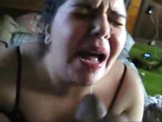 Black Men Cum Bbw Face