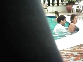 Sex In A Public Pool