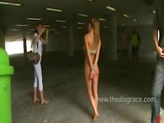 Alice Romain Ass Fucked And Paraded Around In Public