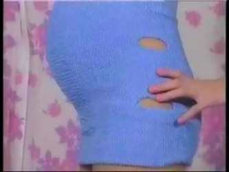 Blonde Pregnant Girl Is Horny An...