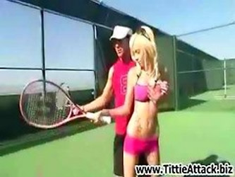 This Tight Blonde Better Stick T...