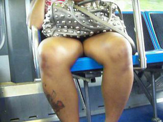 Candid Voyeur Cameltoe Crotch Shot