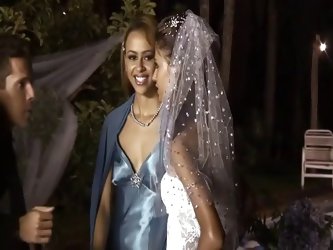 1 Father 1 Bride 5 Strap On Maids