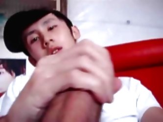 Cute Chinese Boy With Hard Cock