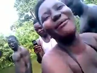 This Is How We Do It In Congo. My Kinky And Playful Girlfriend...