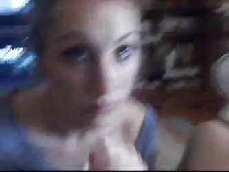 Perfect Teen Friend Blowjob